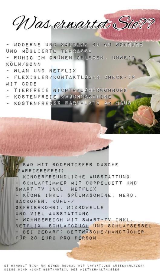 Barrierefreie Ferienwohnung In Winterscheid Nahe Koeln Bonn Bis 4 Personen Mit Netflix Und Mehr Ruppichteroth Kültér fotó